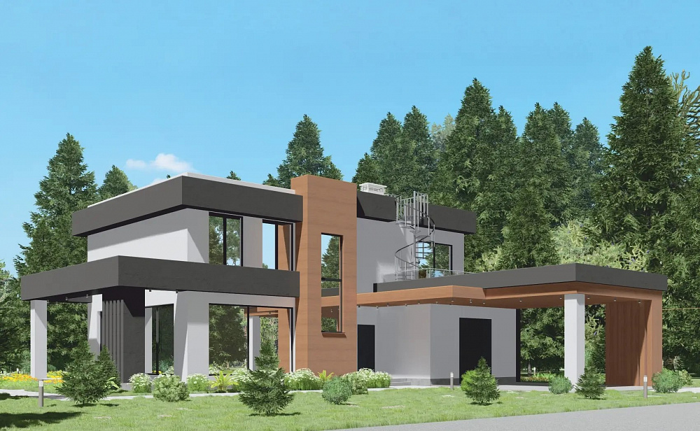 Проект дома ЭС 1306 Проект дома ЭС 1306